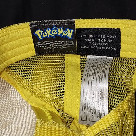 Men's Pokemon Pikachu Cap - Picture 3 of 3